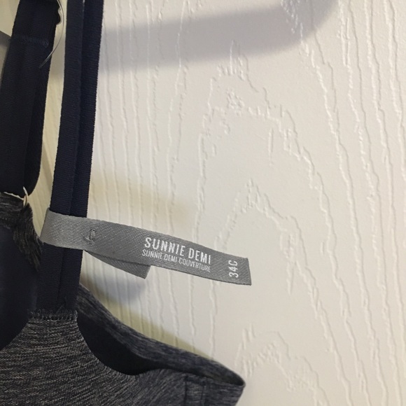 Aerie Navy Blue Demi Coverage Bra - Picture 4 of 4